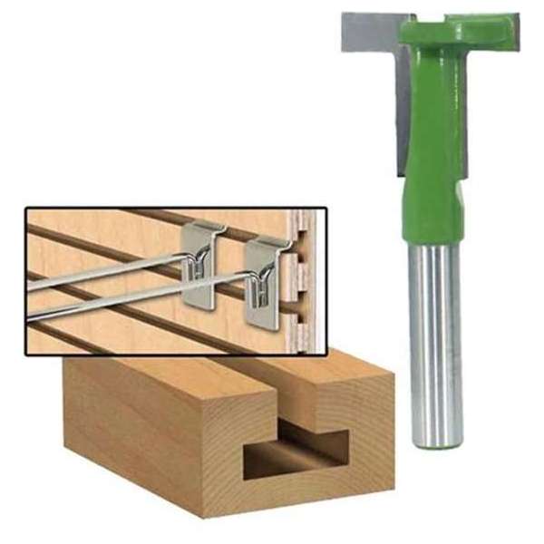 DW4Trading® T-slot hout groeffrees 8x28x8 mm schacht 8 mm DW4Trading® T-slot hout groeffrees 8x28x8 mm schacht 8 mm