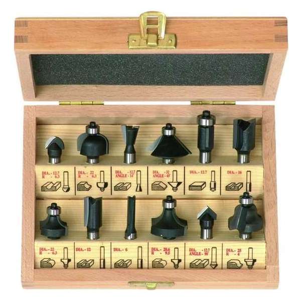 RvS Tools Frezenset Tct 6Delig RvS Tools Frezenset Tct 6Delig