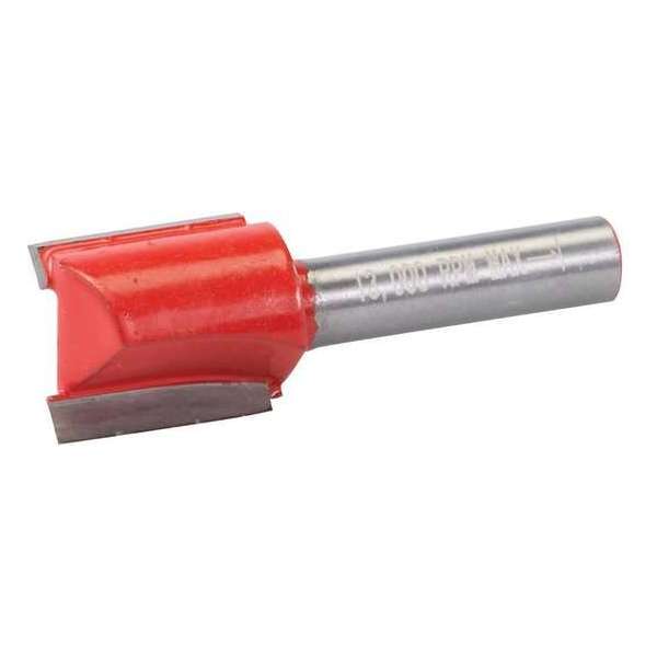 Silverline 8 mm rechte metrische groeffrees 18 x 20 mm Silverline 8 mm rechte metrische groeffrees 18 x 20 mm