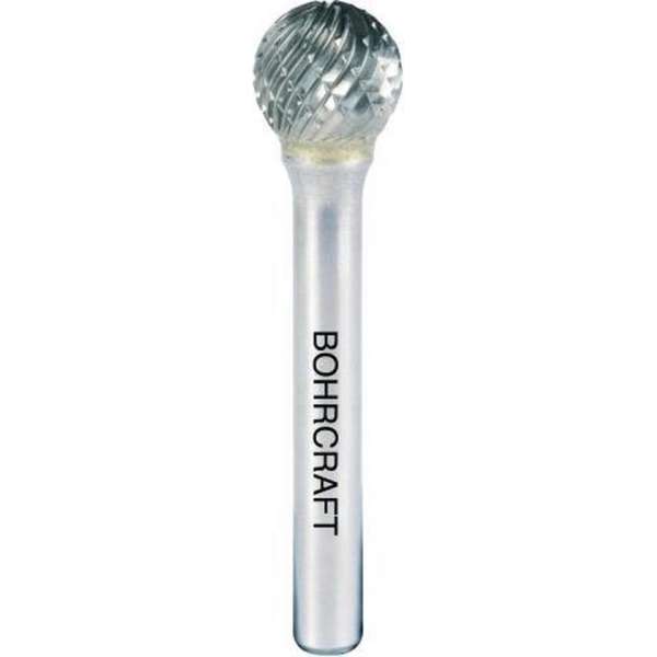 Bohrcraft VHM stiftfrees 8x7mm model D kogelvorm Bohrcraft VHM stiftfrees 8x7mm model D kogelvorm