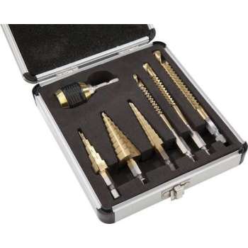 Westfalia Titanium Trap en Freesboren set 7 delig