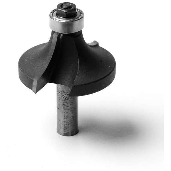Trasco HM afrondfrees inclusief lager A17 radius 12.7mm x schacht 8mm Trasco HM afrondfrees inclusief lager A17 radius 12.7mm x schacht 8mm