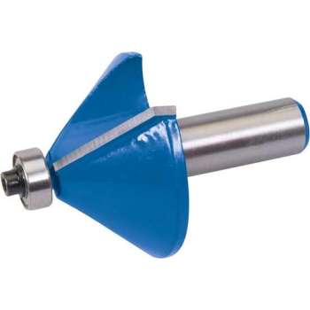 Silverline Afkantfrees 1/2 Inch - (47 x 25,4 mm, 45 Graden B12,7 mm.)