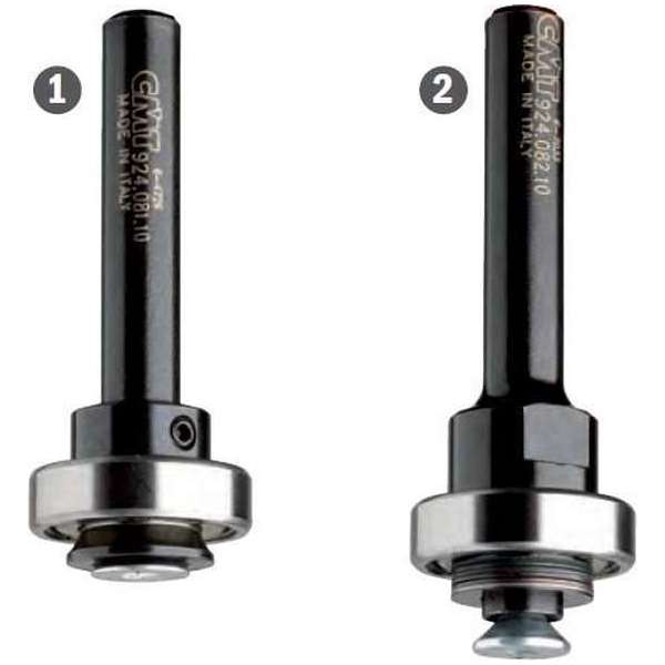 Spindel schacht Ø 8 mm. met kogellager Spindel schacht Ø 8 mm. met kogellager
