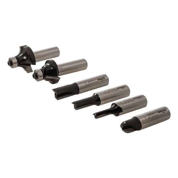 Triton TPTA62414040 6-delige Freesbitset - 1/2" Triton TPTA62414040 6-delige Freesbitset - 1/2"
