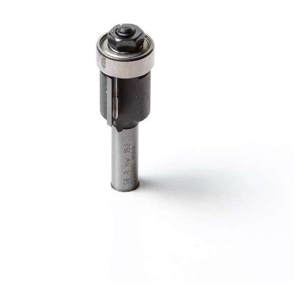 Trasco HW kantenfrees recht inclusief lager schacht 6mm Trasco HW kantenfrees recht inclusief lager schacht 6mm
