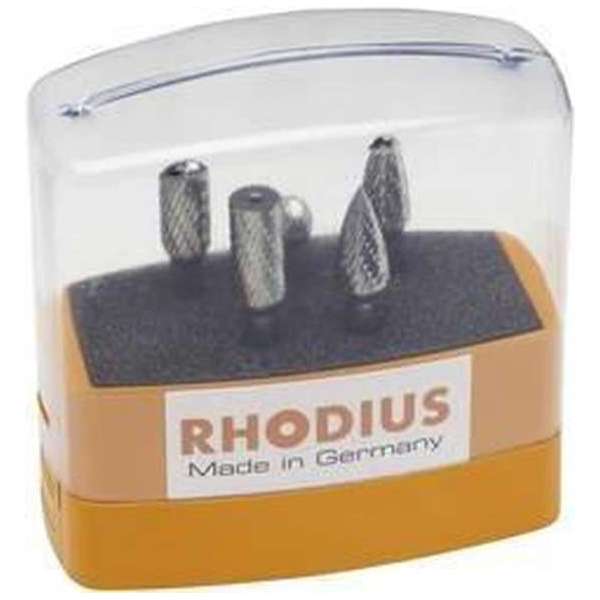 Rhodius HF SET 5 5-delige HM-Frezenset - 80x60x50mm Rhodius HF SET 5 5-delige HM-Frezenset - 80x60x50mm