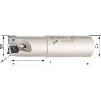 Schachtfrees Z2, met IK, voor SOMT09 90°, D 20mm