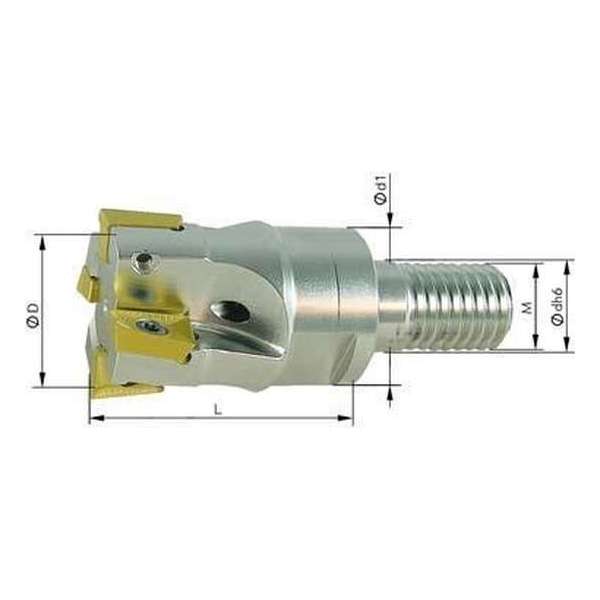 Inschroeffr. 90G. m.IK. 20,0mm Z 3 v. APKT10