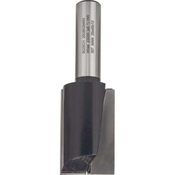 Bosch - Vingerfrezen 12 mm, D1 25 mm, L 40 mm, G 81 mm Bosch - Vingerfrezen 12 mm, D1 25 mm, L 40 mm, G 81 mm