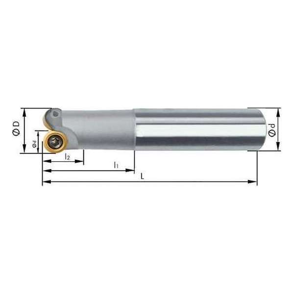 Schachtfrees Z2, met IK, voor RD.. D 20/90mm Schachtfrees Z2, met IK, voor RD.. D 20/90mm