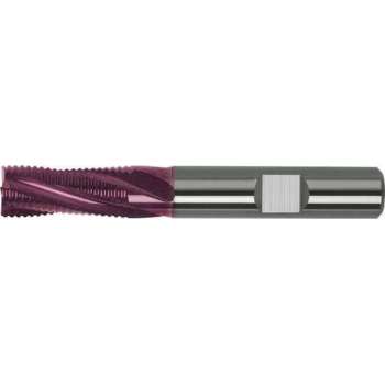 Ruwfrees Typ HR VHM TiAIN DIN6527, lang, vertanding 4 12,0mm FORMAT