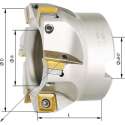 Hoekfrees met IK, 5 tanden, voor SDMT12 D 50mm, 90 °
