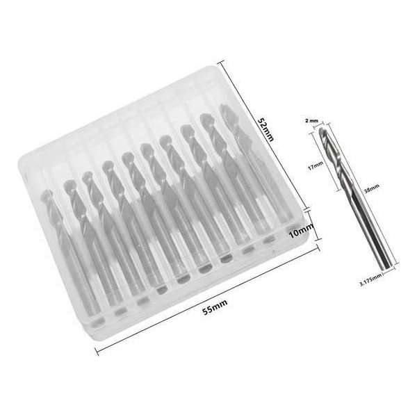 Set micro ball nose frezen in box (2 mm) Set micro ball nose frezen in box (2 mm)