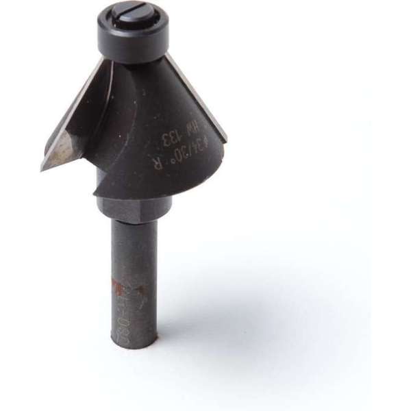 Trasco HM fasefrees inclusief lager D10 hoek 30° schacht 8mm Trasco HM fasefrees inclusief lager D10 hoek 30° schacht 8mm