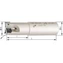 Schachtfrees Z4, met IK, voor SOMT09 90°, D 32mm