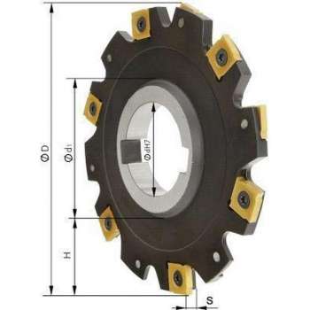 Schijffrees Z16 zonder kraag D 200x6mm