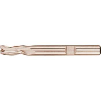 3-snijder-frees Type N, inzetbaar voor het frezen spiegleuven HSS-E DIN 844 4,00mm
