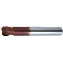 Torusfrees Fabrieksnorm VHM Signum-gecoat Z 2 L 4,0x1,0mm Gühring