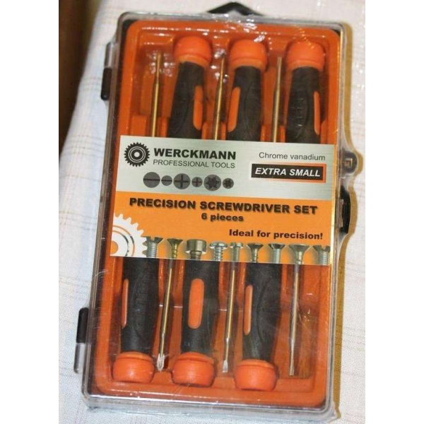 Werckmann Precisie schroevendraaierset extra small Werckmann Precisie schroevendraaierset extra small