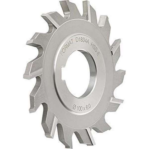 Schijffrees HSS-E DIN 885-A 100x6,0mm FORMAT Schijffrees HSS-E DIN 885-A 100x6,0mm FORMAT