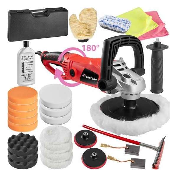 Polijstmachine Poetsmachine 1600 Watt set 5 400100 Polijstmachine Poetsmachine 1600 Watt set 5 400100