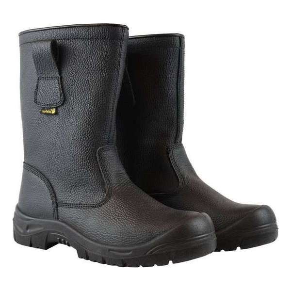 Safefeet Monza 10-600 S3 Gevoerde Veiligheidslaars - Mannen - Zwart - 43 Safefeet Monza 10-600 S3 Gevoerde Veiligheidslaars - Mannen - Zwart - 43
