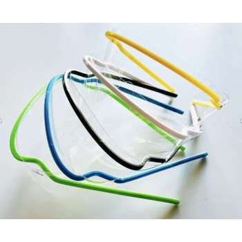 Spatbril / Veiligheidsbril / Beschermbril brillen -   5 stuks/ 10 lenzen - Past ook over correctiebril