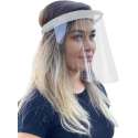 CURRVED - Opklapbare Faceshield Spatmasker met Extra Shield - White