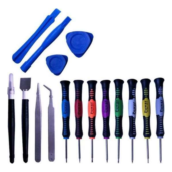 16 Delig Gereedschap voor Smartphones Tablets MacBooks 16 Delig Gereedschap voor Smartphones Tablets MacBooks