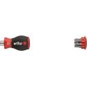 Wiha 3801-01 Magazijnbithouder Stubby - met 6 Sleuf/PH bits