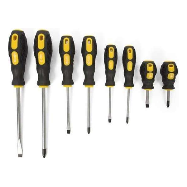 Prohobtools 8-delige schroevendraaierset in koffer Prohobtools 8-delige schroevendraaierset in koffer