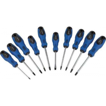 Westfalia Schroevendraaierset 10-delig met magnetische punt