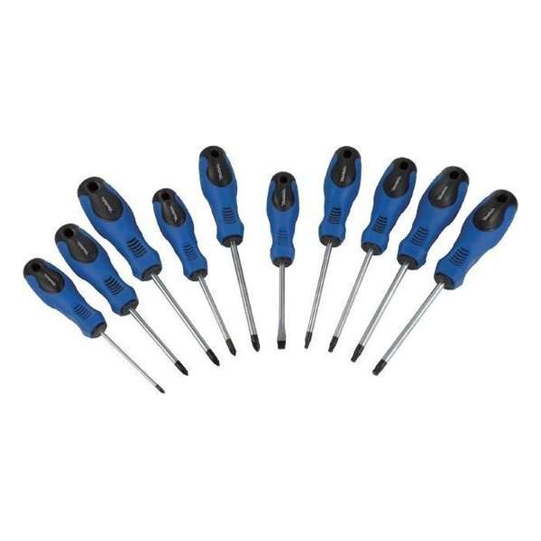 Westfalia Schroevendraaierset 10-delig met magnetische punt Westfalia Schroevendraaierset 10-delig met magnetische punt