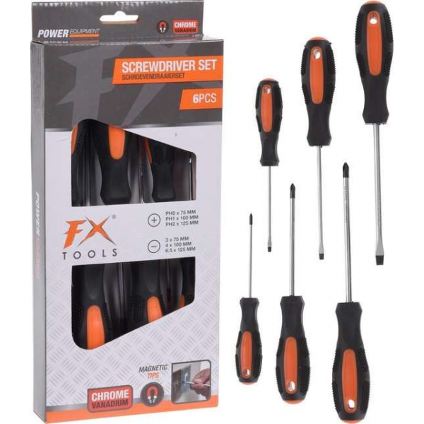 Schroevendraaiers set 6 stuks Schroevendraaiers set 6 stuks