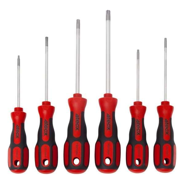 4Tecx Schroevendraaierset Torx 6-delig 4Tecx Schroevendraaierset Torx 6-delig