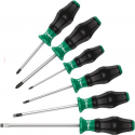 Wera 1334/6 Schroevendraaierset Kraftform Comfort 6 Delig