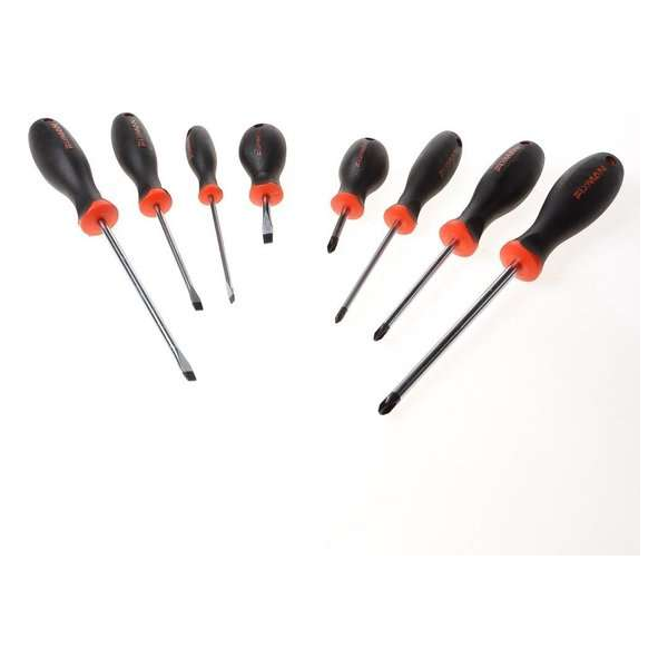 Fixman schroevendraaierset sleuf en philips 8-delig Fixman schroevendraaierset sleuf en philips 8-delig