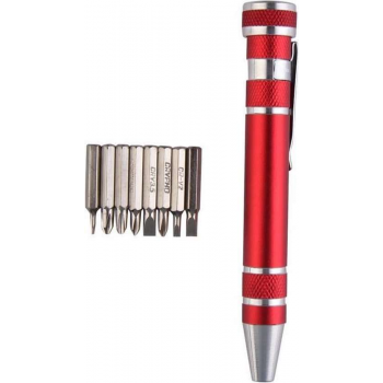 8-In-1 Torx Schroevendraaier Set - Bitset / Doppenset - Torx Bitjes Reparatieset