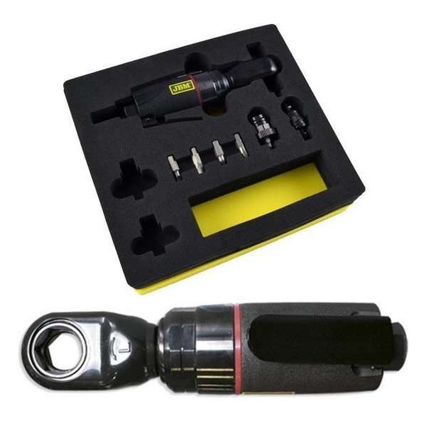 JBM Tools | 1/4 "MULTIFUNCTIONELE RATELSET MET OPEN / COMPOSIETKOP JBM Tools | 1/4 "MULTIFUNCTIONELE RATELSET MET OPEN / COMPOSIETKOP