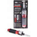 Schroevendraaier met bits 6 in 1