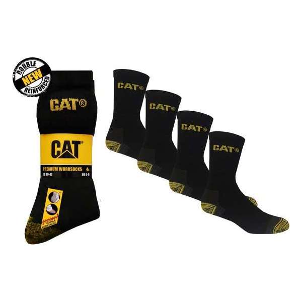 CATERPILLAR SOKKEN - CAT Premium werksokken - 43/46 - zwart - 12 paar CATERPILLAR SOKKEN - CAT Premium werksokken - 43/46 - zwart - 12 paar