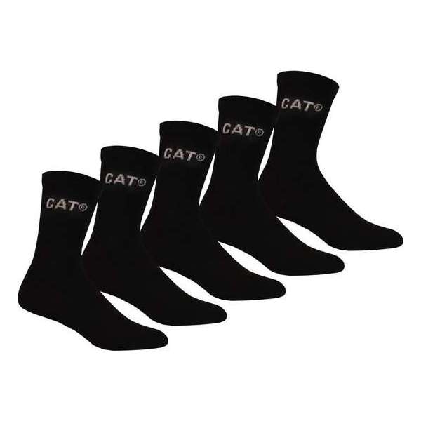 CATERPILLAR SOKKEN - CAT Performance sokken - 43/46 - zwart - 5 paar CATERPILLAR SOKKEN - CAT Performance sokken - 43/46 - zwart - 5 paar