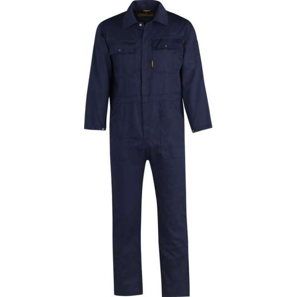 STØRVIK Werkoverall 65% Polyester / 35% Katoen Unisex Blauw - Maat 52 - THOMAS STØRVIK Werkoverall 65% Polyester / 35% Katoen Unisex Blauw - Maat 52 - THOMAS