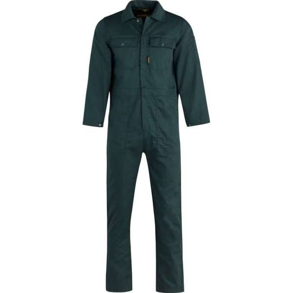 STØRVIK Werkoverall 65% Polyester / 35% Katoen Unisex Groen - Maat 50 - THOMAS STØRVIK Werkoverall 65% Polyester / 35% Katoen Unisex Groen - Maat 50 - THOMAS