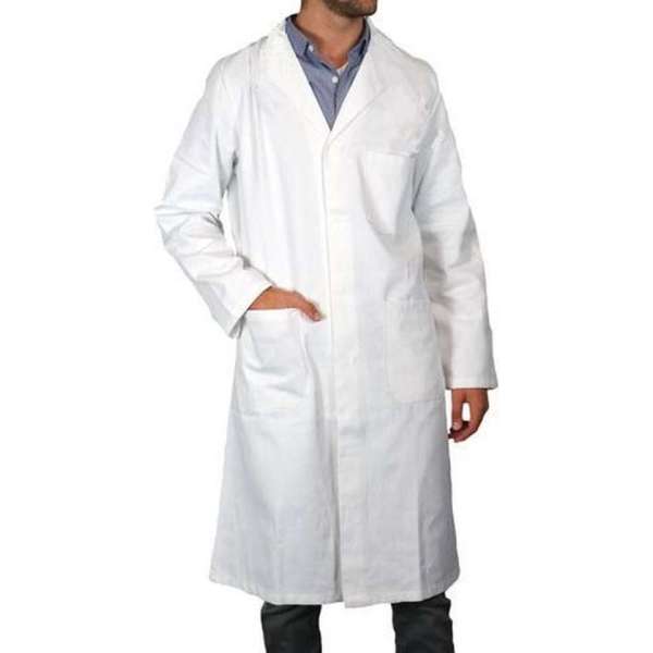 Unisex Laboratoriumjas Maat L Unisex Laboratoriumjas Maat L