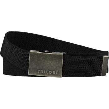 Tricorp riem - stretch - 652003 - zwart
