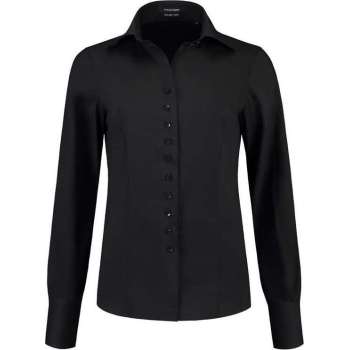 Tricorp 705004 Blouse Stretch Slim Fit Zwart maat 44