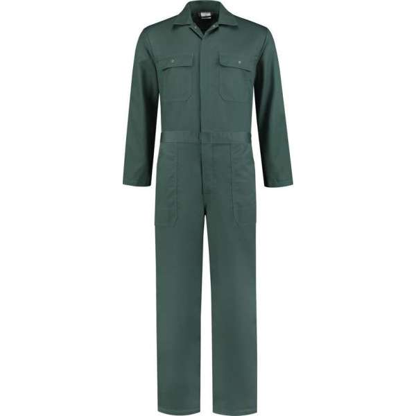 EM Workwear Overall Polyester/Katoen Flessengroen - Maat 44 EM Workwear Overall Polyester/Katoen Flessengroen - Maat 44