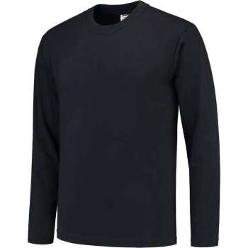 Tricorp t-shirt lange mouw - Casual - 101006 - navy - maat XXXL